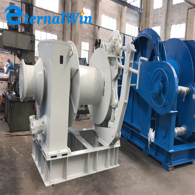 Tời thủy lực tốc độ cao 500Kn với trống đôi