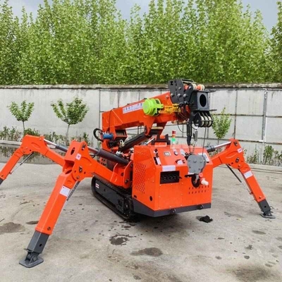 Cần cẩu bánh xích nhện 3 tấn 5 tấn 8 tấn có cần cẩu bay