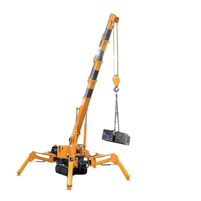 Cần cẩu bánh xích CE 5 tấn Động cơ diesel Cần cẩu nhện mini điện