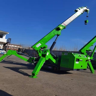 Cần cẩu bánh xích nhện động cơ 5 tấn EPA với cần cẩu bằng kính thiên văn thủy lực