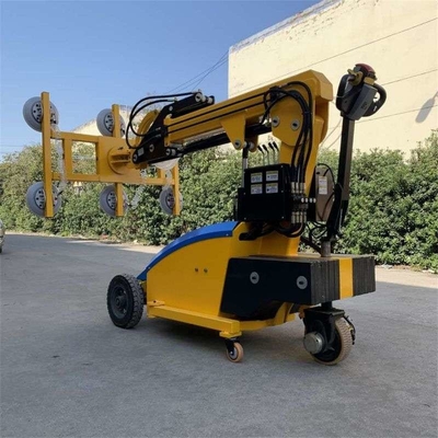 Robot xử lý vật liệu bằng kính chân không bằng điện 3,5m Tấm nâng hút kim loại
