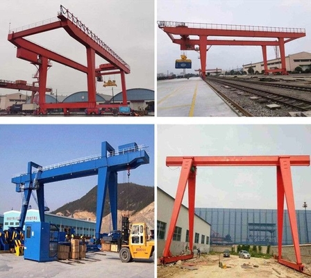 Cần trục dầm đôi hạng nặng gắn trên đường ray RMG 35 tấn 45 tấn 55 tấn
