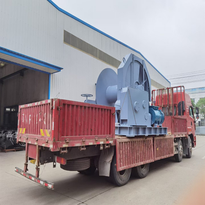 Tời thủy lực hàng hải bằng thép kim loại Tời neo tàu công suất 1-75 tấn
