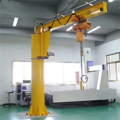 Máy cẩu Jib gắn trên sàn hạng nặng 360 ° xoay & Năng lực tải lên đến 5 tấn