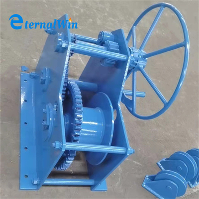 Máy đậu bằng tay Winch thiết bị hải quân Boat Deck 2ton 5ton 11ton