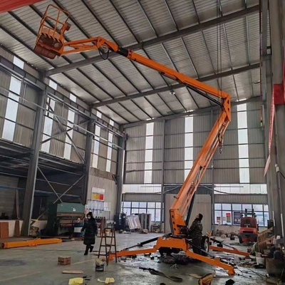10m 14m Electric Lifting Platform Articulating Manlift Tracked Cherry Picker Spider Boom Lifting Platform (Tổ máy nâng điện 10m 14m)