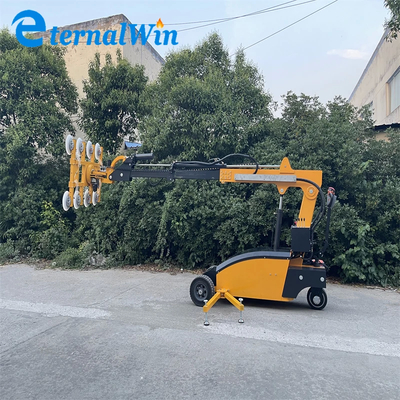 Màu sắc tùy chỉnh 800Kg Tăng kính chân không với 360 độ quay