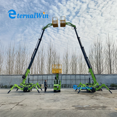 Máy diesel Crawler Spider Aerial Platform 12m 14m