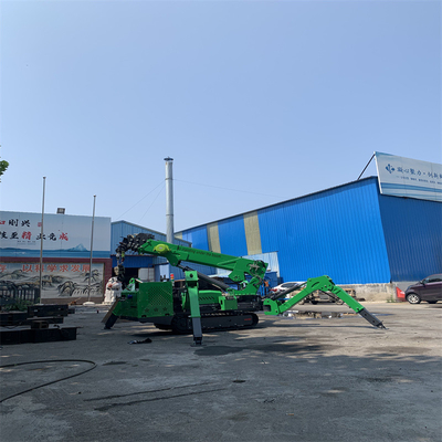 Động cơ cẩu nhện nhỏ điện và dầu diesel với ống kính thiên văn