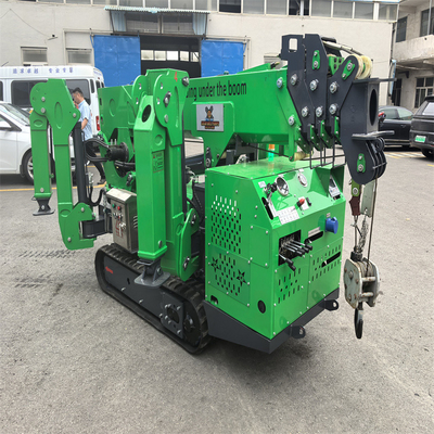 EW Vàng Đỏ Xanh Đen Đen Đen Telescopic Boom Spider Crane Với Thép