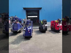 Cần cẩu bánh xích nhện màu tùy chỉnh chạy bằng điện và diesel 3 tấn 5 tấn 8 tấn