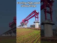 Máy dựng cầu, Dầm cẩu lắp cầu, Cần cẩu trên cao