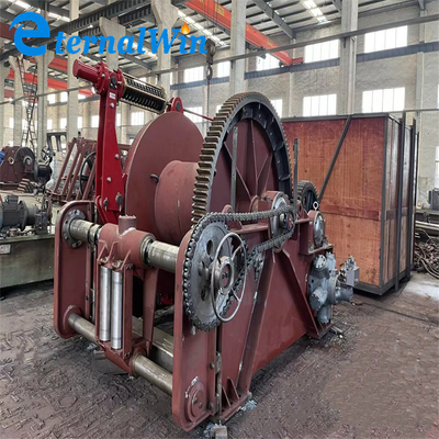 Tời neo thủy lực 2 tấn-60 tấn Trống đơn hoặc đôi