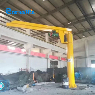 3 tấn Capacity Steel Jib Crane với Electric Hoist và độ cao nâng tùy chỉnh