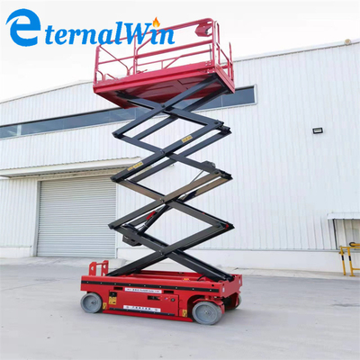 Xe nâng cần Boom Tải trọng tùy chỉnh Nền tảng nâng cắt kéo với Nút dừng khẩn cấp