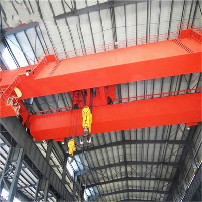 Điều khiển từ xa không dây Cần cẩu du lịch trên cao Dầm đôi 20 Tấn 50 Tấn