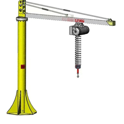 Cần cẩu cột treo tường di động 2t 5t