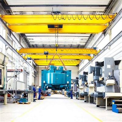 Máy cẩu trục loại QD Cầu trục dầm đôi 50t cho công trình thép