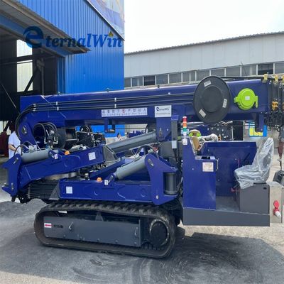 Cần cẩu bánh xích nhện sức nâng 12 tấn với cần vươn kính thiên văn và bảo hành 1 năm