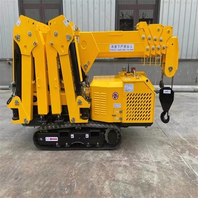 Cần cẩu bánh xích OEM ODM Cần cẩu bằng kính thiên văn 3 tấn 5 tấn 8 tấn
