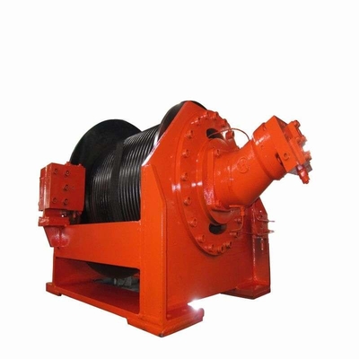 Tời thủy lực hàng hải đơn hoặc đôi trống 10 tấn cho thuyền câu cá