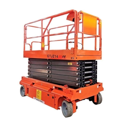 Nền tảng nâng điện 6-12m Thang máy cắt kéo thủy lực Chứng chỉ CE