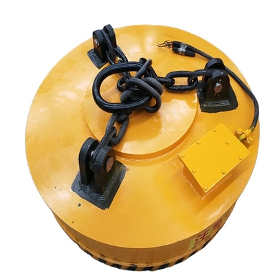 Nam châm mạnh Chuck điện từ Cốc hút nâng thép phế liệu