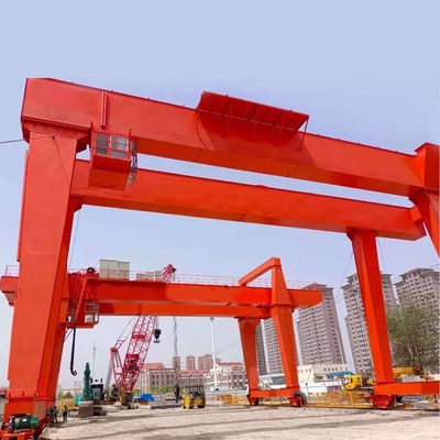 Cổng trục loại hộp MG Cổng trục dầm chính đôi có xe đẩy