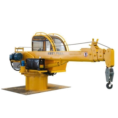 Cần cẩu di động xoay 360 độ Cần cẩu tàu biển với cần cẩu bằng kính thiên văn