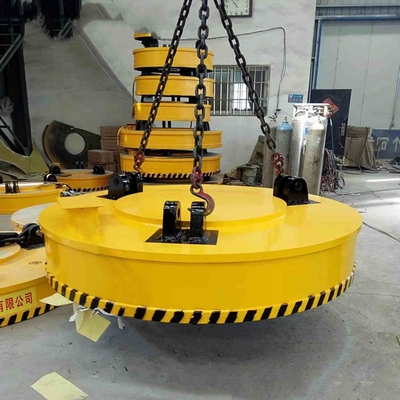 Máy xúc quay Máy kẹp điện từ Nam châm cần cẩu trên cao 15 Tấn 1500mm