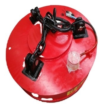 Máy xúc cần cẩu tròn 1T 20T Chuck điện từ