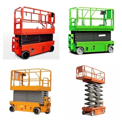 Kết cấu thép Bệ nâng cắt kéo tự hành 12m có tay cầm điều khiển