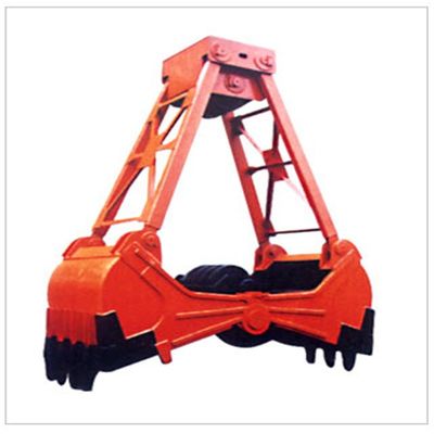 5 Tines Scrap Orange Peel Grapple Cần cẩu thủy lực Poly Grab