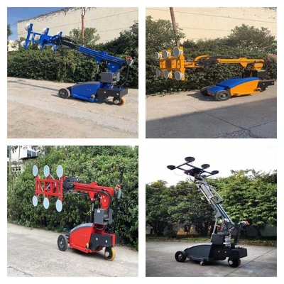 Robot công suất 800kg Máy nâng kính chân không Chiều cao nâng 5m cho bức tường rèm
