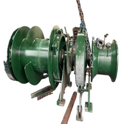 Tàu đánh cá Tời điện biển 24v 20t Cáp kéo neo tời tốc độ cao