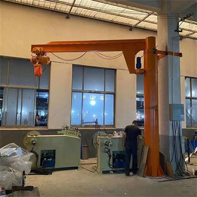 Chiều dài cánh tay tùy chỉnh Jib Nâng Cần cẩu đúc hẫng 270 độ với tời dây
