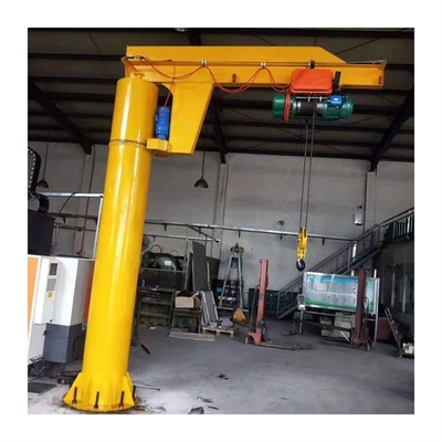 Cần cẩu tay đòn xoay 360 độ 500kg với Palăng xích điện