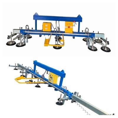 1200kg Loại mở rộng Tấm chân không Máy hút kim loại để nâng tấm thép