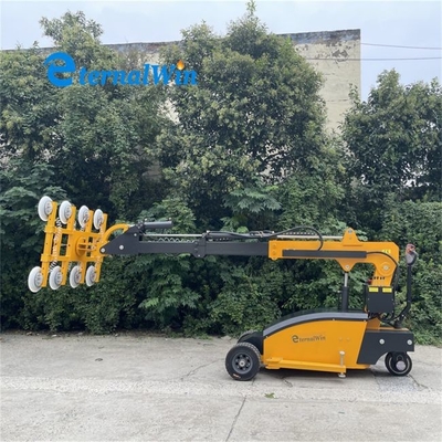 Máy nâng kính ổn định đáng tin cậy Máy kính kính chân không 500kg Với các thành phần thủy lực