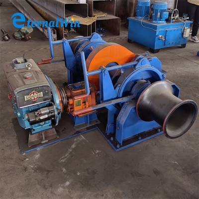 Đường dây neo Gypsy duy nhất Windlass Winch 18mm 20mm 28mm Động cơ diesel