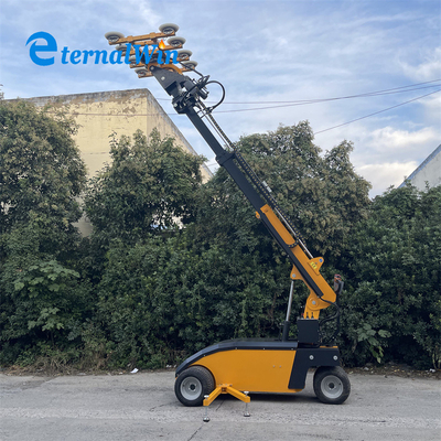 Lốp xe lớn Máy nâng kính chân không Địa hình gồ ghề 600 Kg 800kg