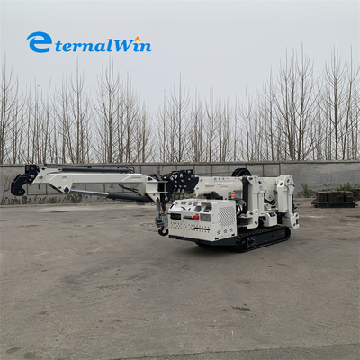 Telescopic Boom 3 Ton Spider Crane cho Nâng Capacity 12 Ton