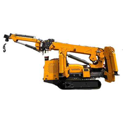 Thép Mini Spider Crane Telescopic Boom 3 Ton 5 Ton 8 Ton 12Ton Nâng Capacity Điện và động cơ diesel