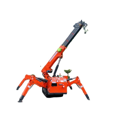 Thép Mini Spider Crane Telescopic Boom 3 tấn 5 tấn 8 tấn 12 tấn Điện và động cơ diesel