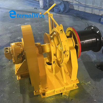 Động cơ diesel thủy lực thủy lực thủy lực Anchor Lifting Winch Windlass với đầu cong