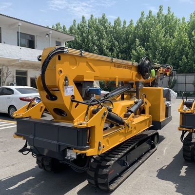 CE Telescopic Boom Diesel And Electric Power 5 tấn Mini Spider Crawler Crane