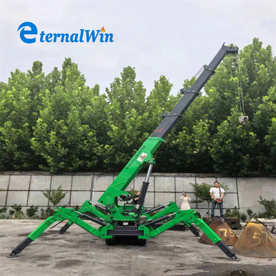 Động cơ cẩu nhện với sức mạnh gấp đôi / Telescopic Boom cho các dự án 3-14Ton
