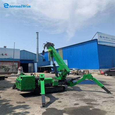 12 Tons Heavy Duty Electric Diesel Power Spider Crane Với màu vàng / đỏ / xanh dương / đen hoặc xanh lá cây
