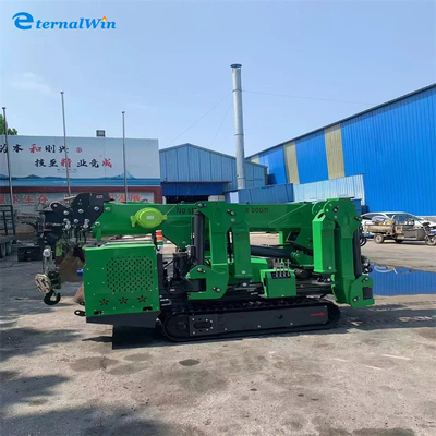 3 tấn Mini Spider Crane với Telescopic Boom cho Xây dựng