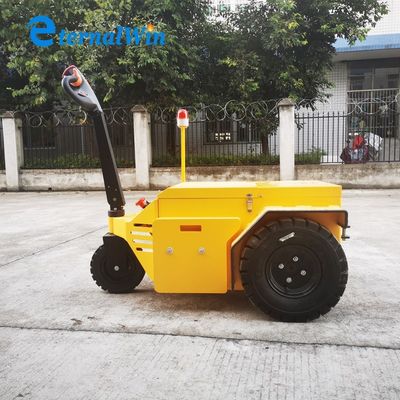Công việc nặng 20000kg Capacity Steel Construction Electric Tow Tractor với lực kéo 7000N
